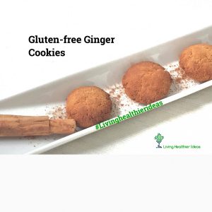 DIY How to make gluten free ginger cookies 
