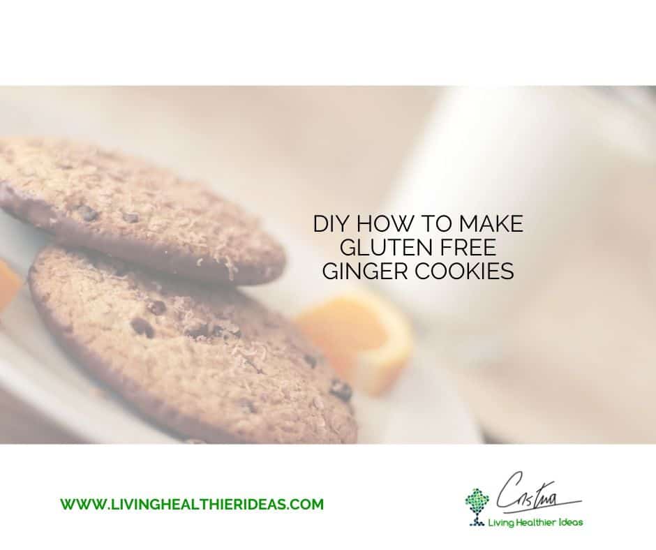 DIY How to make gluten free cookies